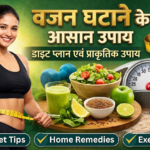 वजन घटाने के आसान उपाय: डाइट प्लान और वैज्ञानिक तरीके (Easy Weight Loss Tips: Diet Plan and Scientific Methods)