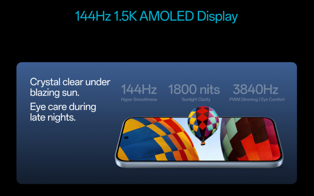 OnePlus Nord CE 6: AMOLED display And smooth interaction 