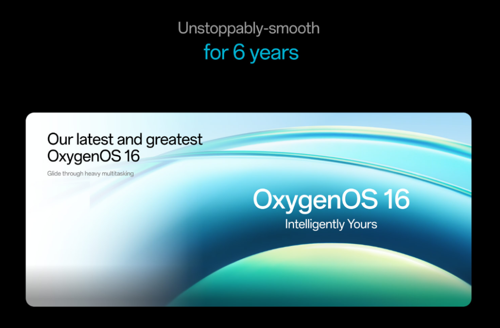 OnePlus Nord CE 6 Software experience: OxygenOS 16  