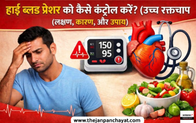 हाई ब्लड प्रेशर कंट्रोल कैसे करें? पूरी जानकारी (High Blood Pressure Symptoms, Causes, Treatment & Diet Plan)